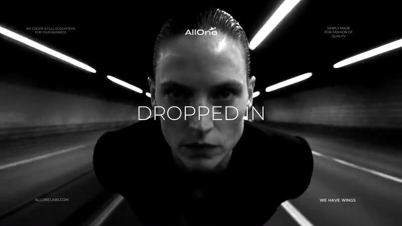 Brand film · black and white